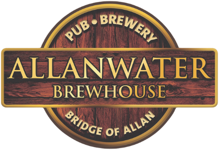 BREWERY NAME, ON WOODEN LOGO.
