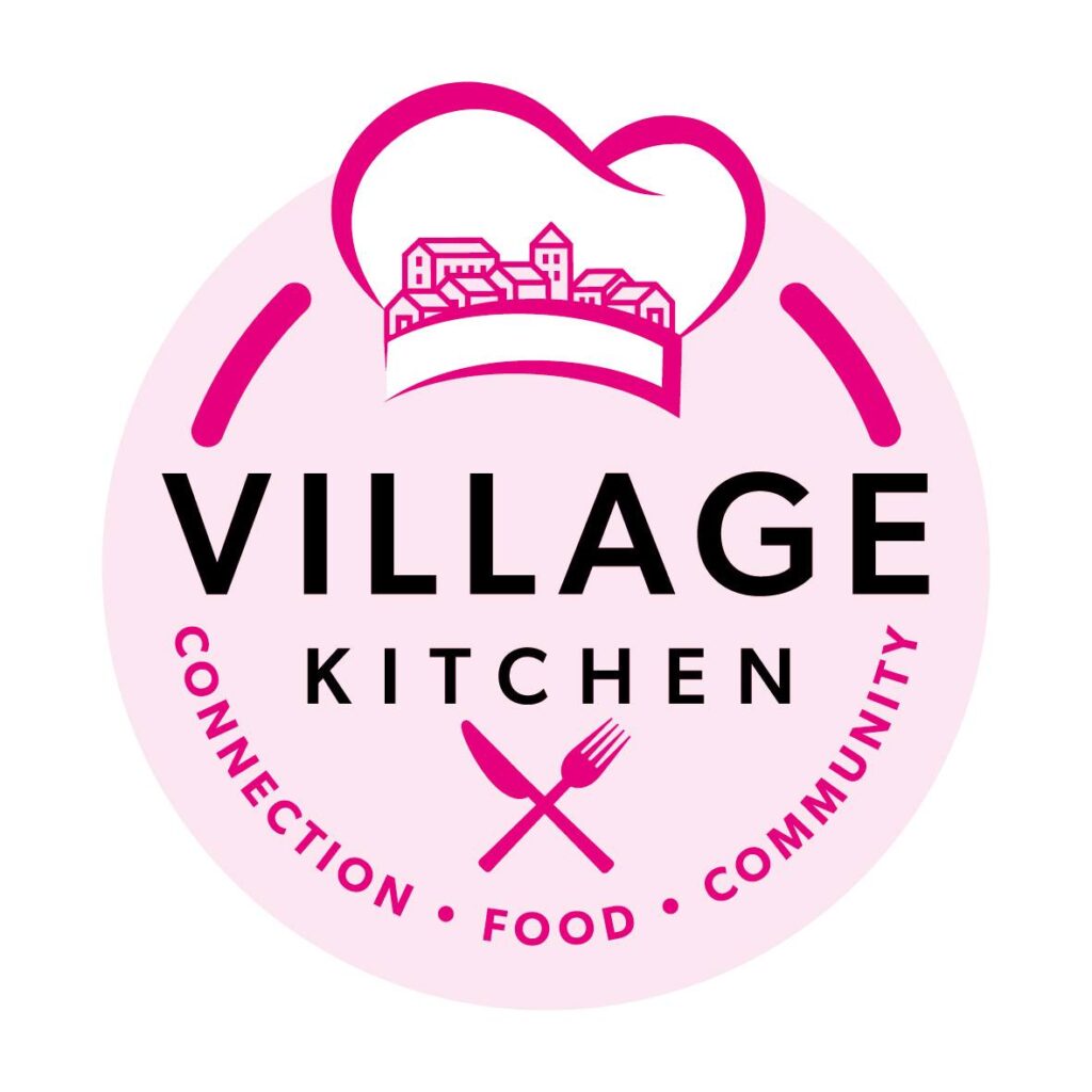village kitchen chef hat logo