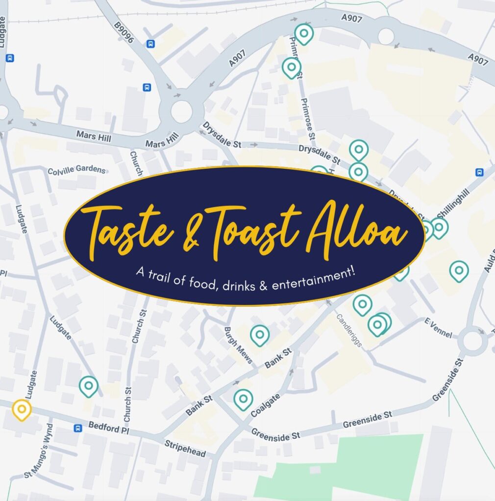 Taste and Toast map