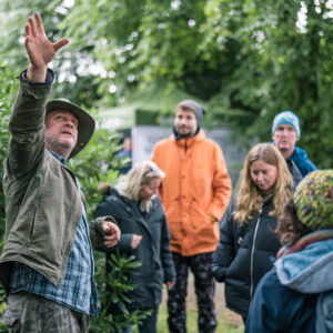 Mark Williams gives foraging tour